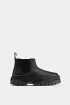 Tempest Black Leather