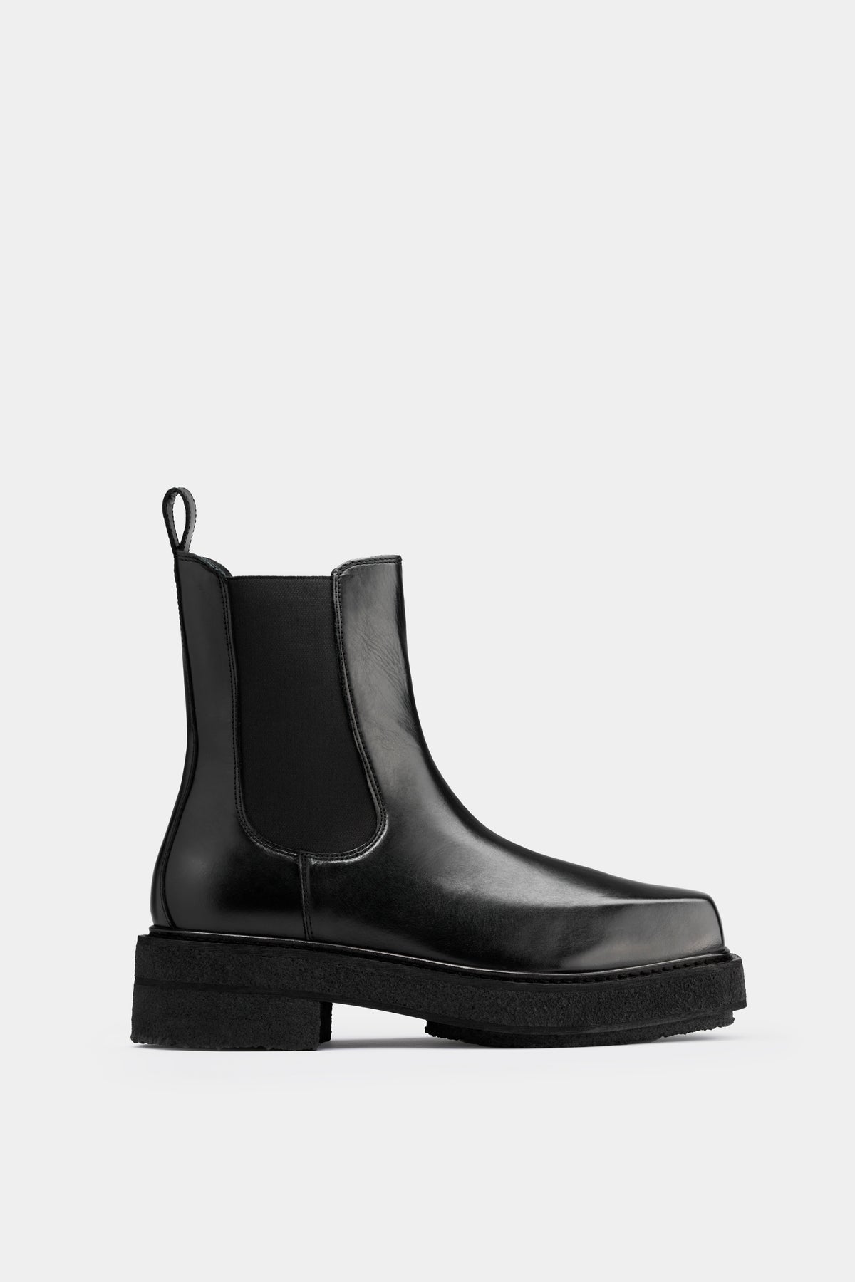 Ortega II Black Leather