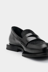 Savant Black Calf-Hair