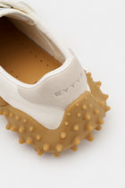 Aria White Leather