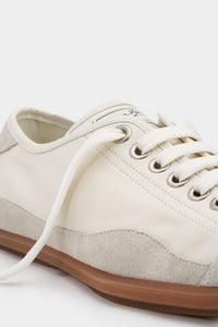 Balestra White Leather