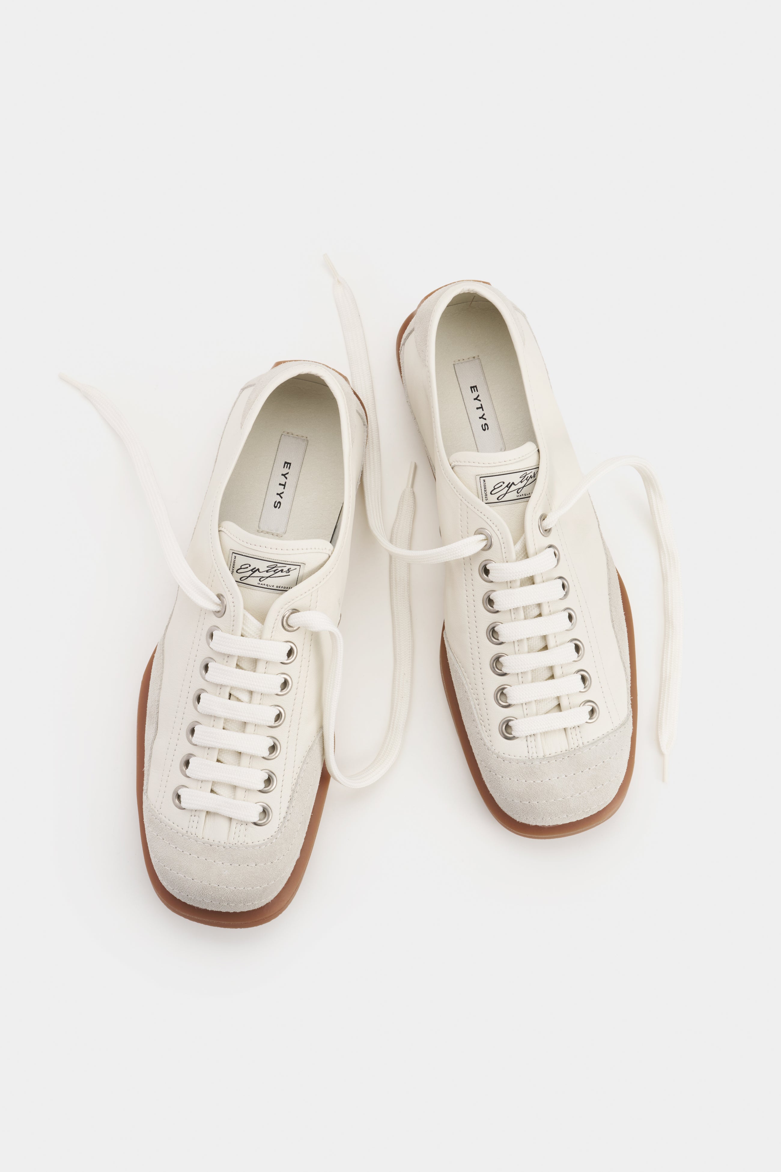 Balestra White Leather